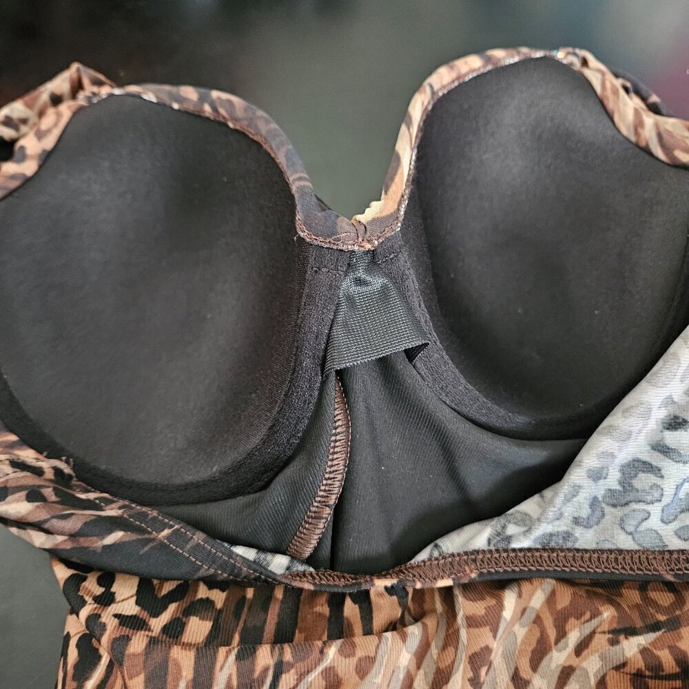 Miraclesuit Tigris Siren Underwire Swimsuit Savan… - image 7